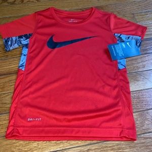 Boys red Nike short sleeve